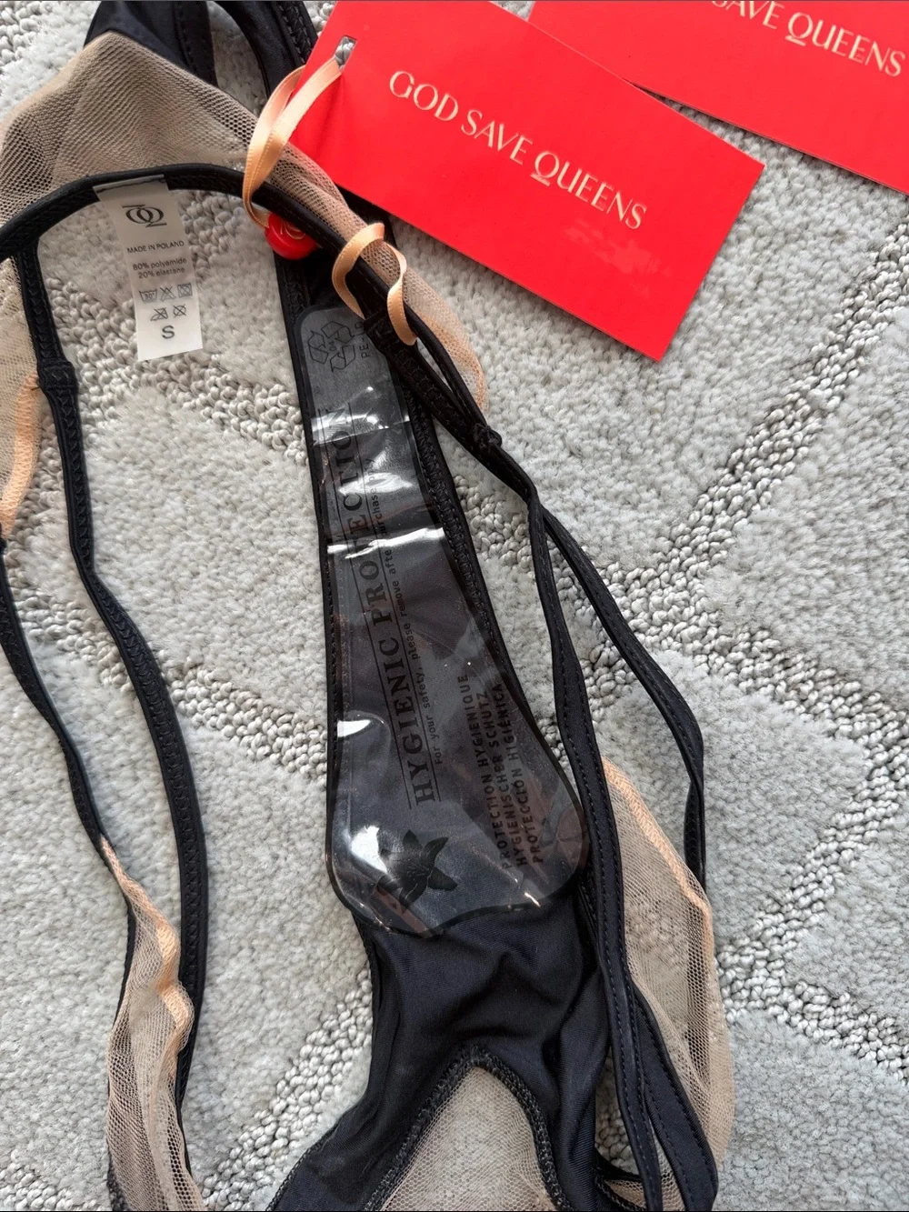 God Save Queens Heartless Bikini Set
